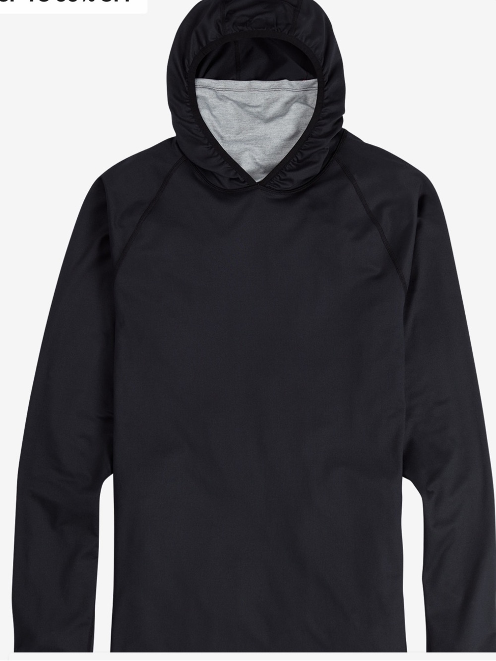 Men's Burton Midweight X Base Layer Long Neck Hoodie